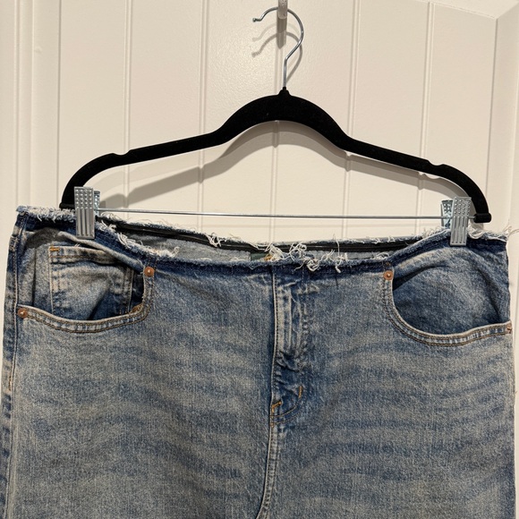 Wild Fable Light Blue Women's Denim Skirt - Picture 2 of 12